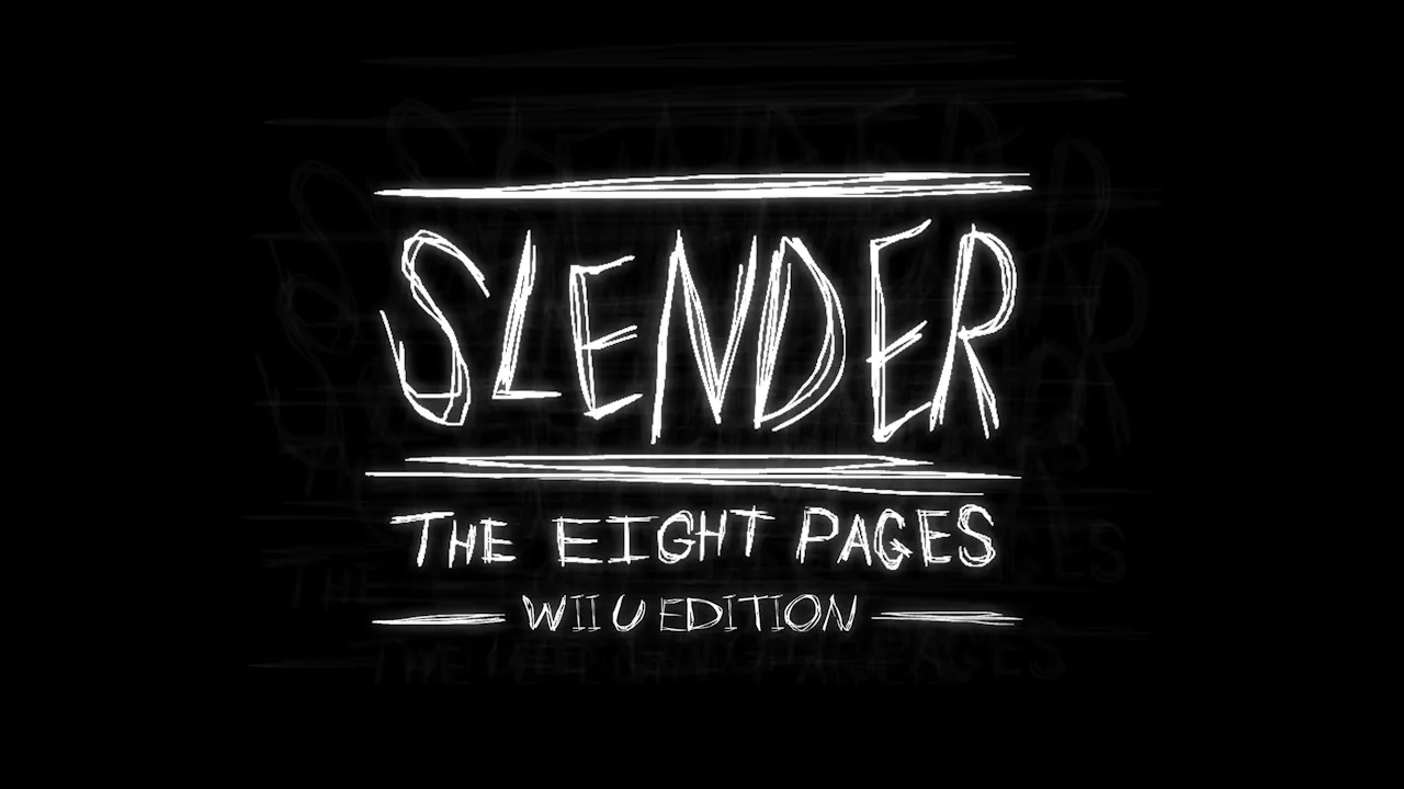 Slender The Eight Pages: Wii U Edition cover